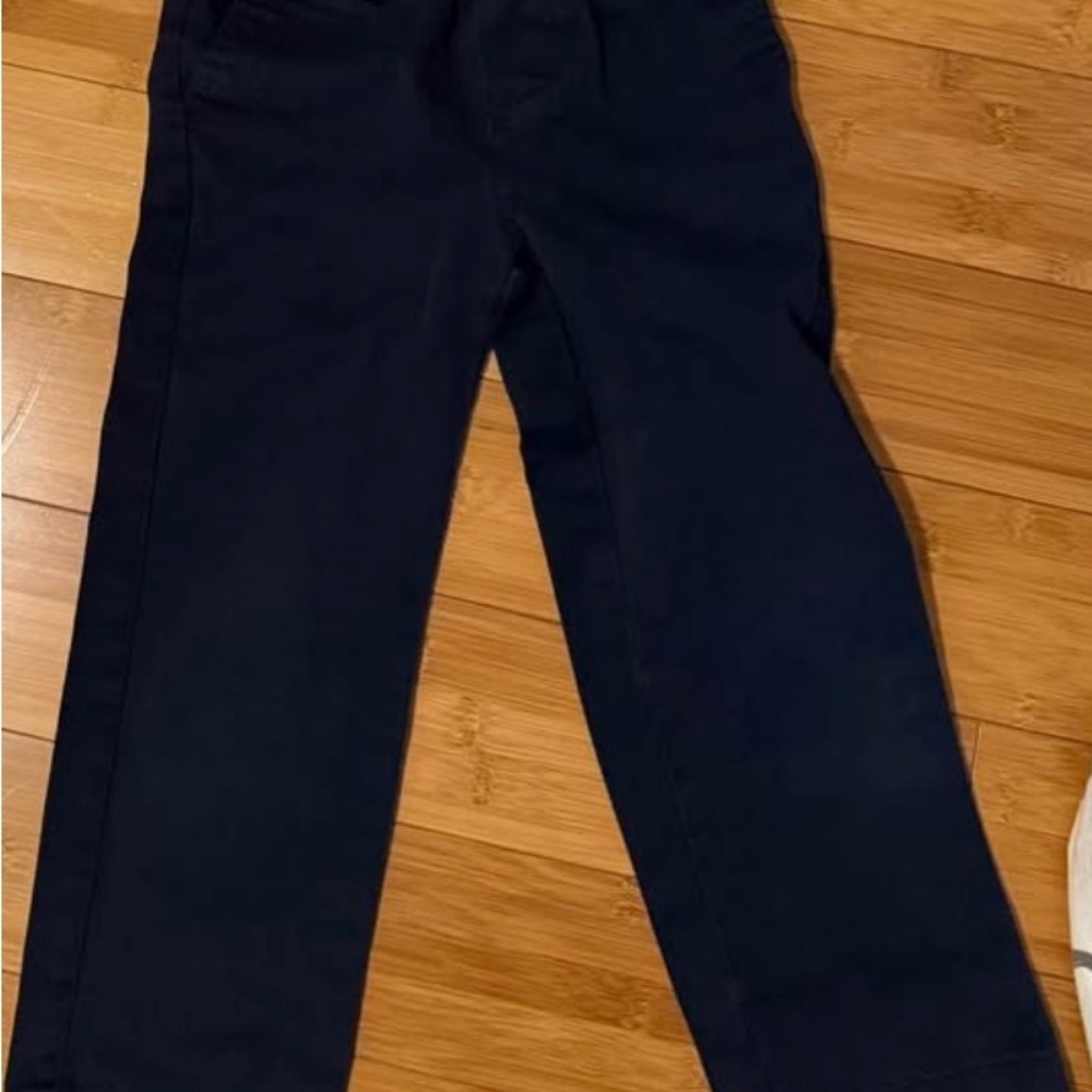 Nautica Dark Blue Elastic Waist Pants